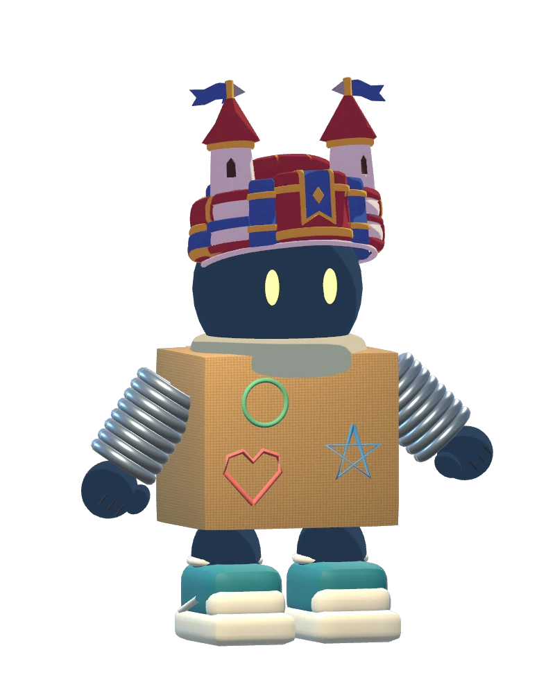 Castle Builder: Book Castle · Box of Trouble · Varsity Sneakers